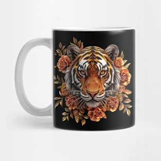 Floral Tiger Mug